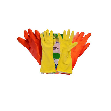Hand Gloves Rubber (colour)