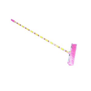 Printed Soft Broom With Plastic Coated Handle